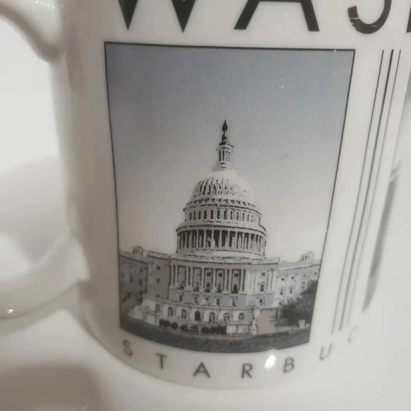 2003 Starbucks Barista Series City Scenes Washington DC Coffee Mug. - Picture 5 of 10